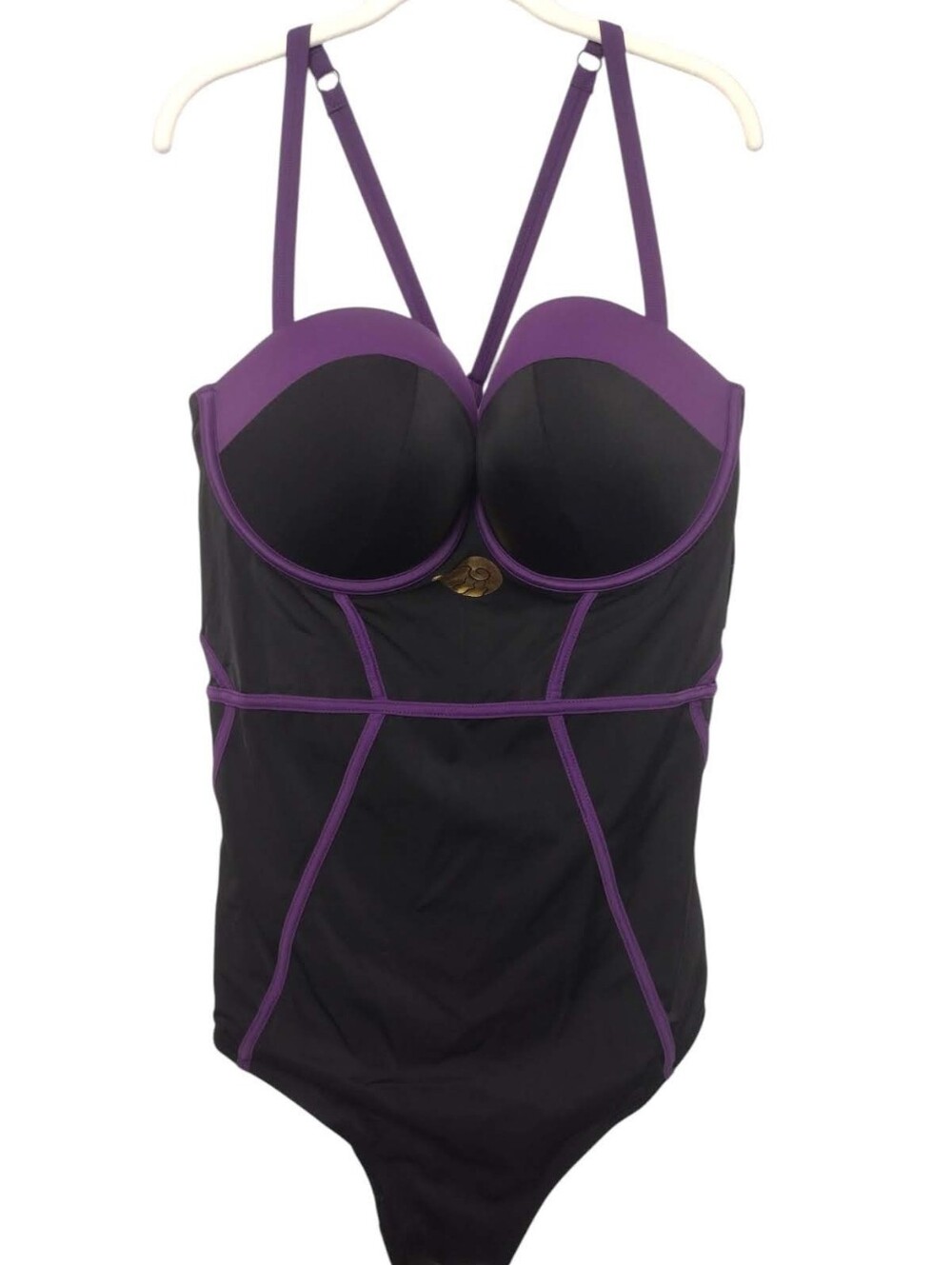 TORRID DISNEY LITTLE MERMAID ONE PIECE SWIMSUIT URSULA  Size 3 3X (DD/F) NWT